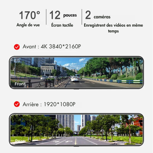 Dash Cam 4K GPS