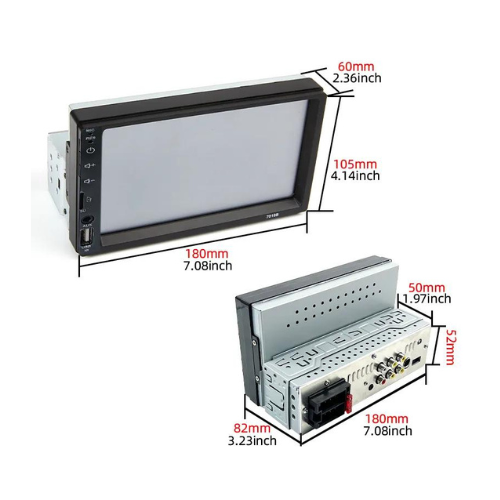 Autoradio écran tactile 1 Din MP5