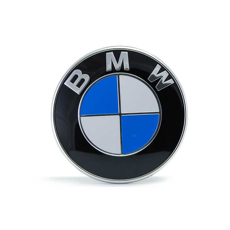 Emblème de Capot Avant / Arrière pour BMW (82 mm et 74 mm)